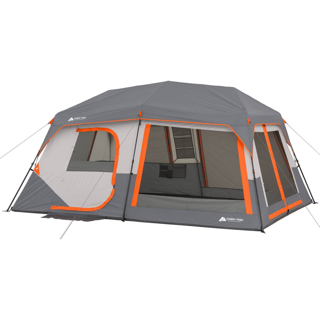 10-Person Instant Lighted Cabin Tent